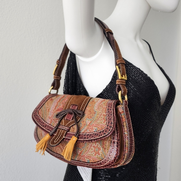 ‼️SOLD‼️ Auth Etro Milano Shoulder Bag - Picture 6 of 11